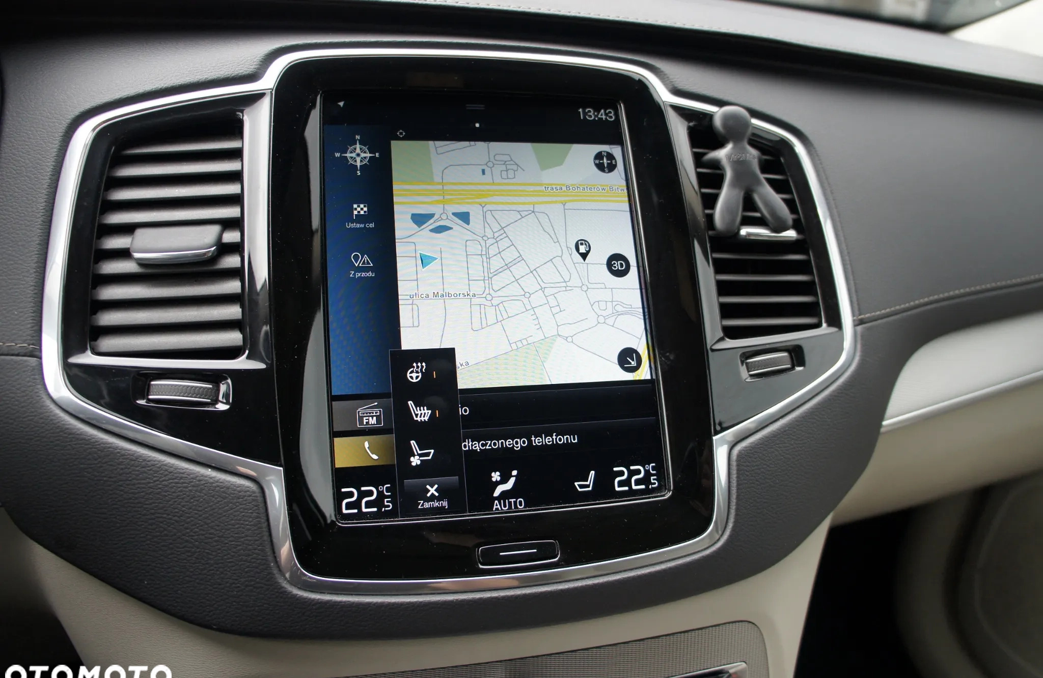 Volvo XC 90 cena 159900 przebieg: 180000, rok produkcji 2019 z Ząbki małe 379
